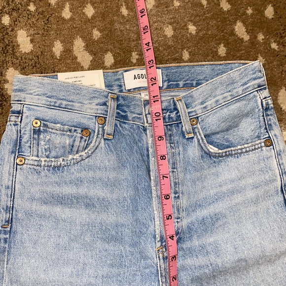 AGOLDE Jamie High Rise in Shakedown NWT 24 - Picture 9 of 14